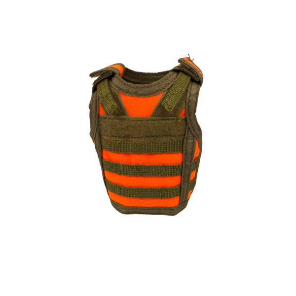 Blaze Orange Hunting Vest Drink Cooler